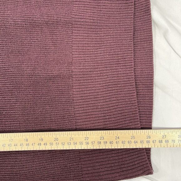 SOHO NEW YORK AND COMPANY SWEATER TOP WOMENS MEDIUM RED 3/4 SLEEVE NWT NEW - Picture 12 of 13
